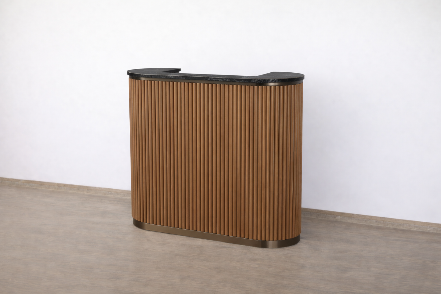 Mila Tambour Reception Desk — Custom (48")