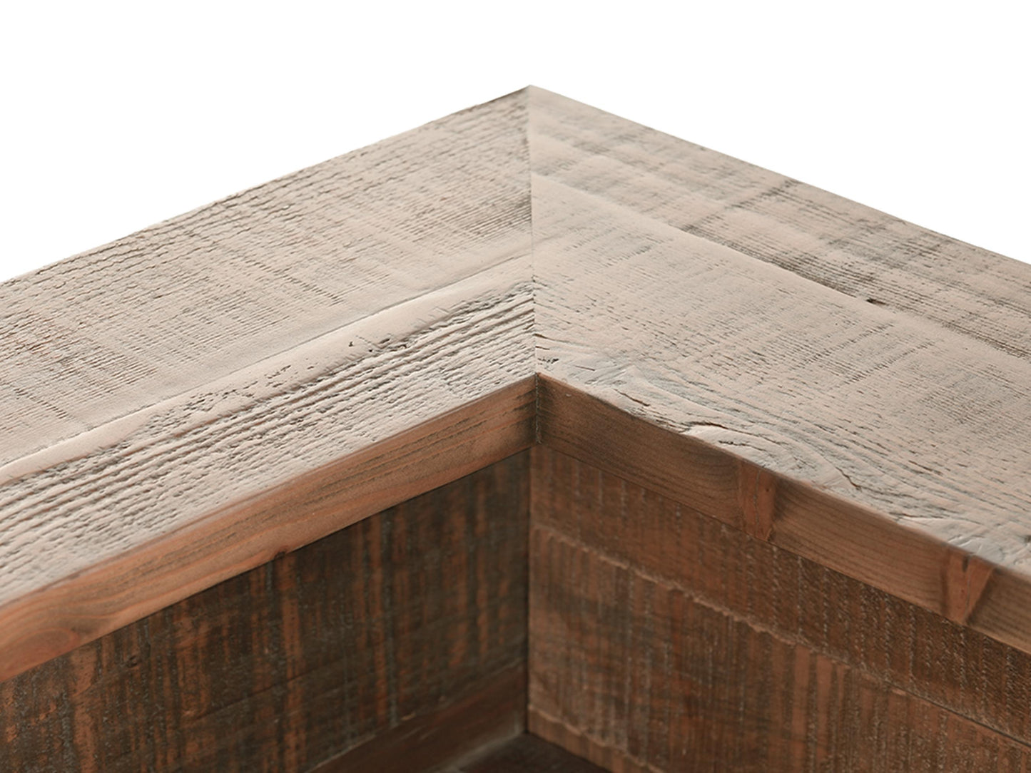 41" Reclaimed Wood Reception Desk - Free Shipping (K9005S)