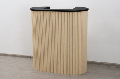 Mila Tambour Reception Desk — Custom (39")