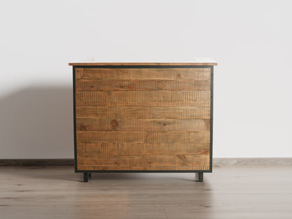 Sedona Reclaimed Wood Reception Desk — Large (52")