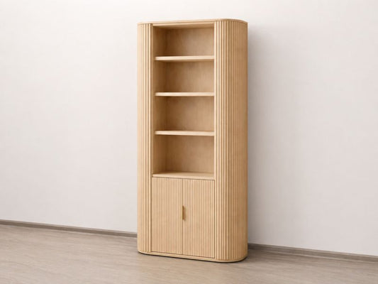 Tambour Display Tower – Cabinet Base (36”, 48")