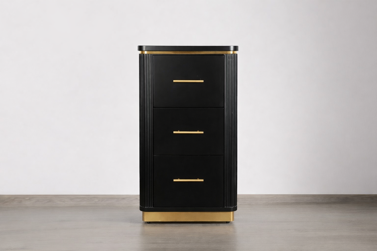 Mila Tambour Drawer Storage Stand — Set of 2