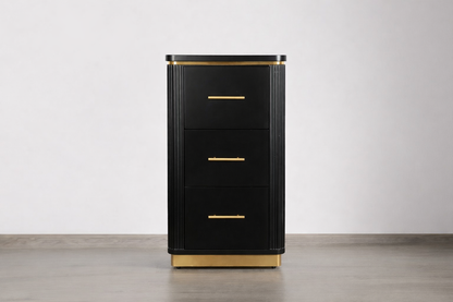 Mila Tambour Drawer Storage Stand — Set of 2