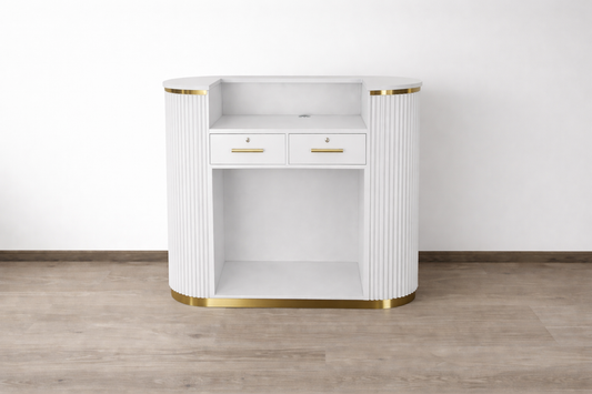 Mila Tambour Reception Desk — Custom (48")