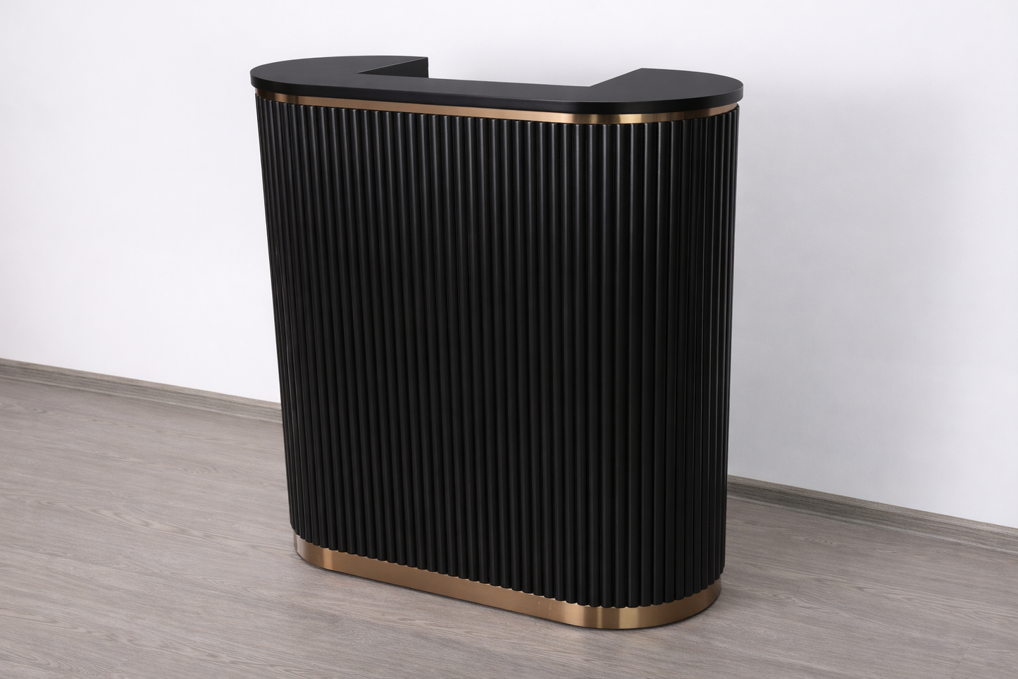 Mila Tambour Reception Desk — Custom (39")