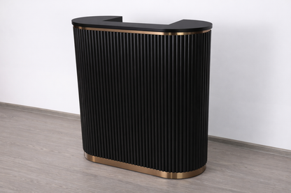 Mila Tambour Reception Desk — Custom (39")