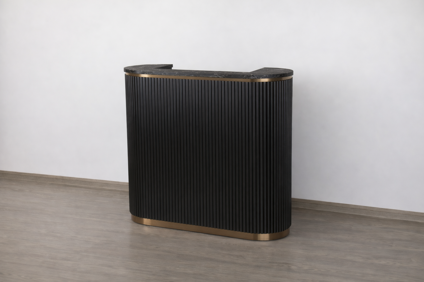 Mila Tambour Reception Desk — Custom (48")