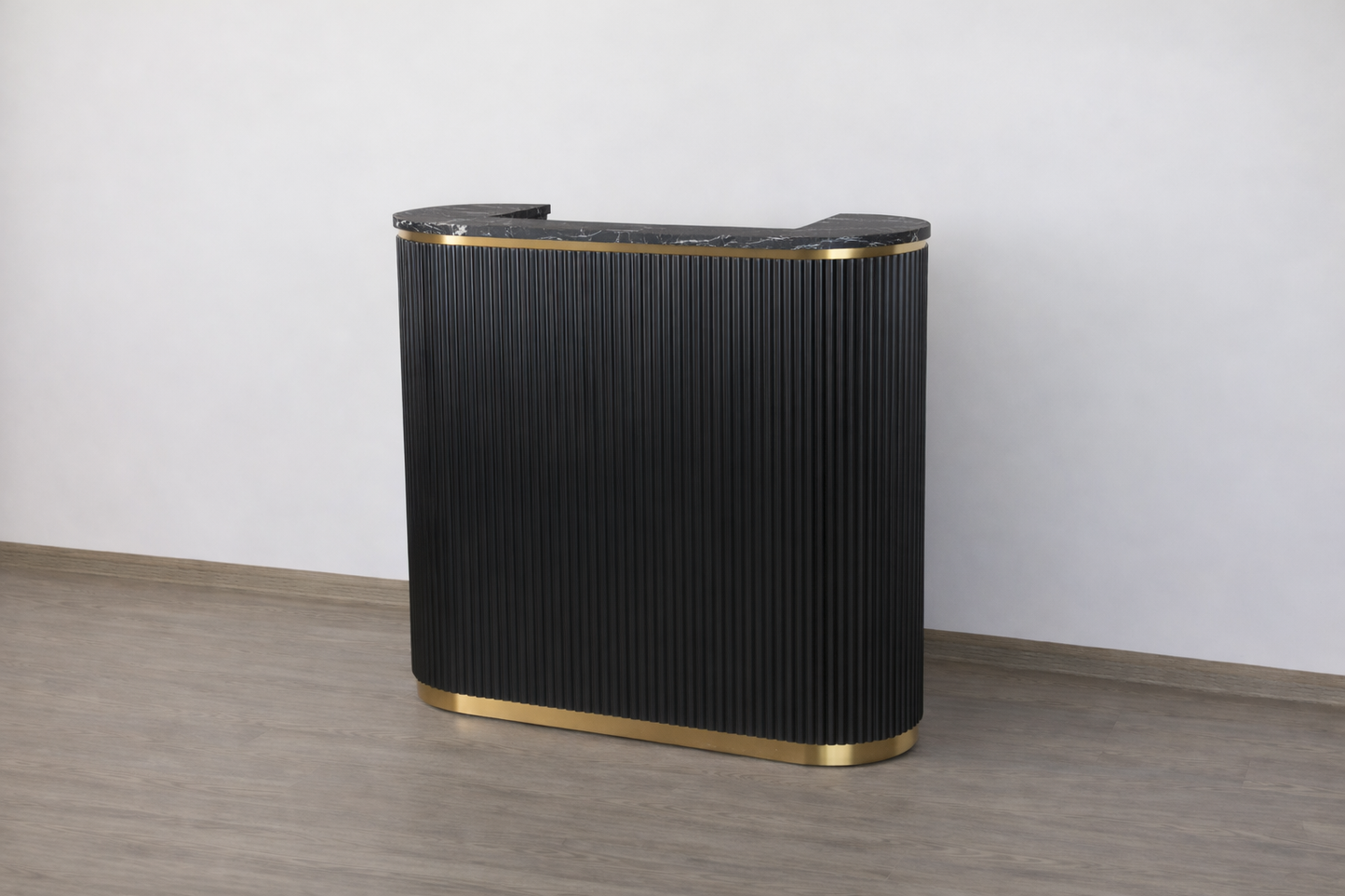 Mila Tambour Reception Desk — Custom (48")