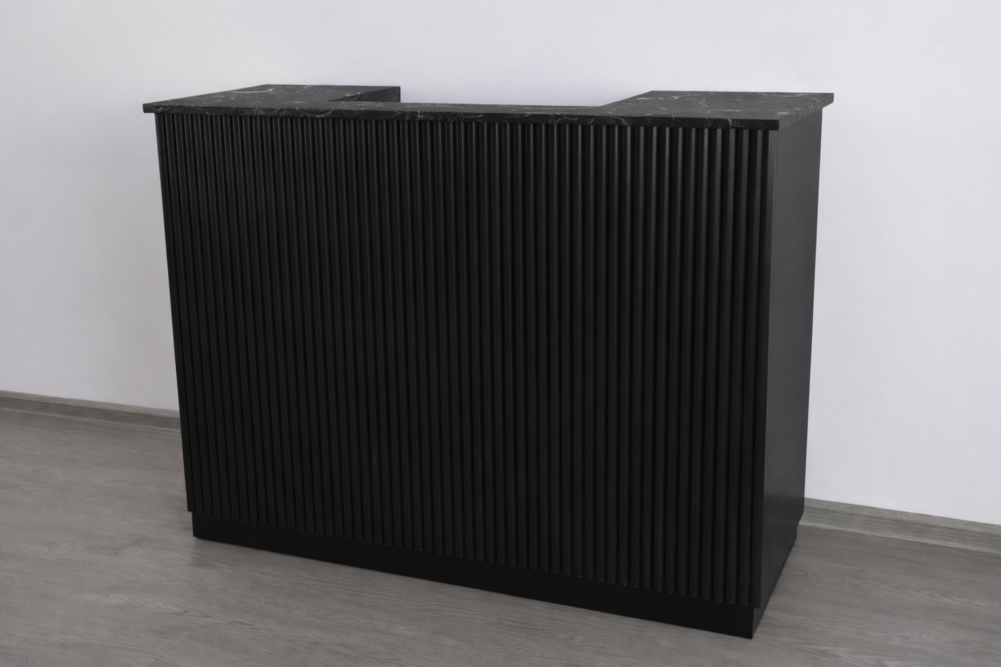 Cora Tambour Reception Desk — Custom (59")
