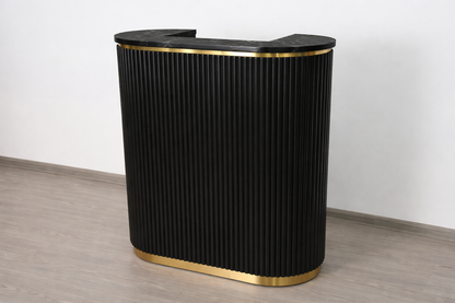 Mila Tambour Reception Desk — Custom (39")