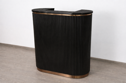 Mila Tambour Reception Desk — Custom (39")