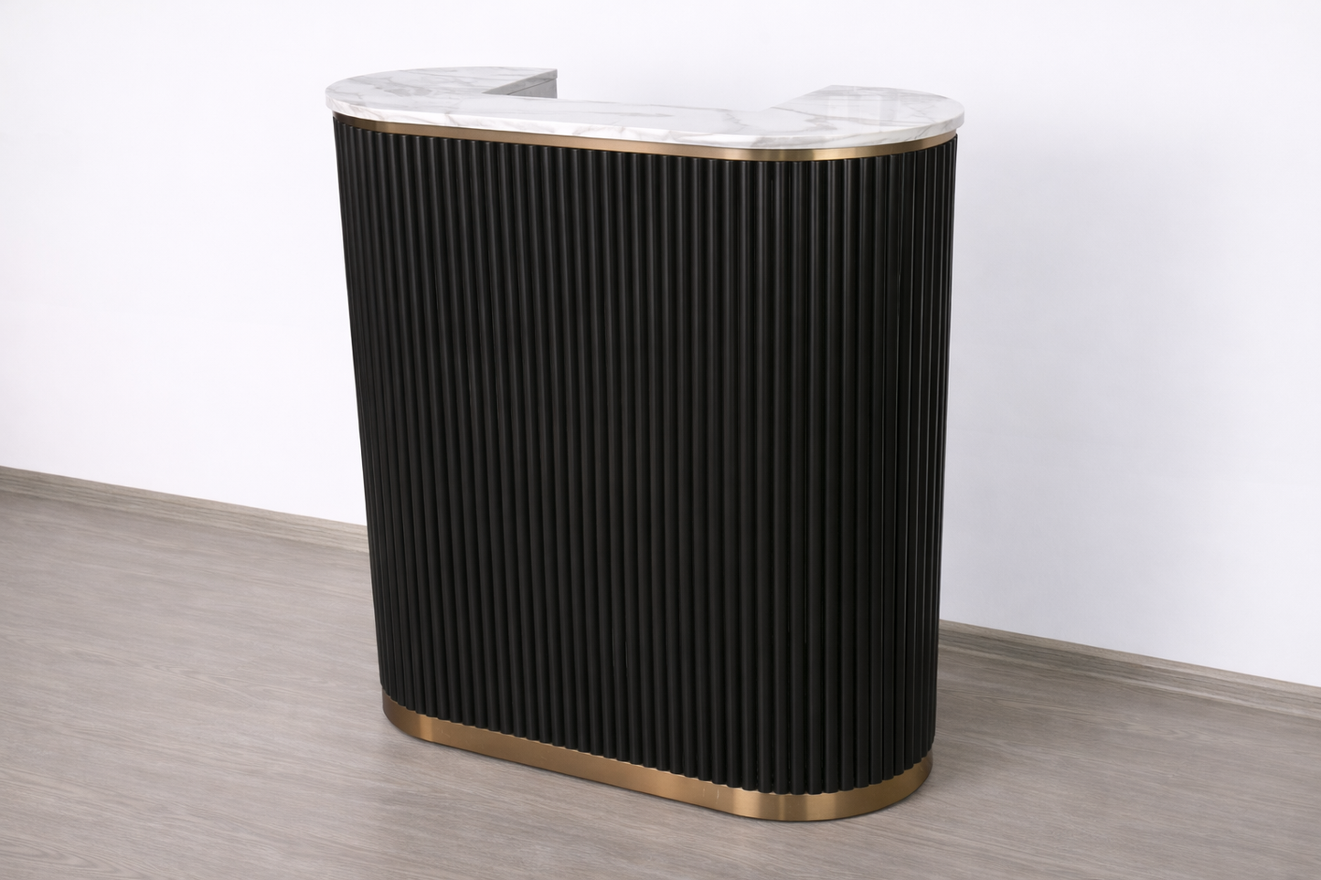 Mila Tambour Reception Desk — Custom (39")