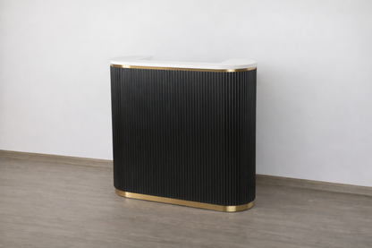 Mila Tambour Reception Desk — Custom (48")