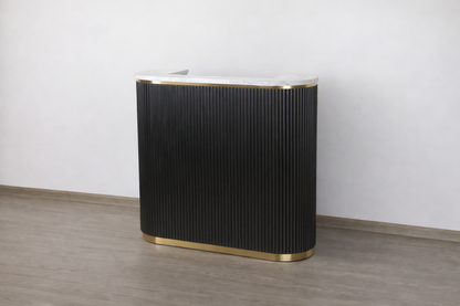 Mila Tambour Reception Desk — Custom (48")