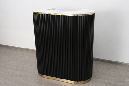 Mila Tambour Reception Desk — Custom (39")