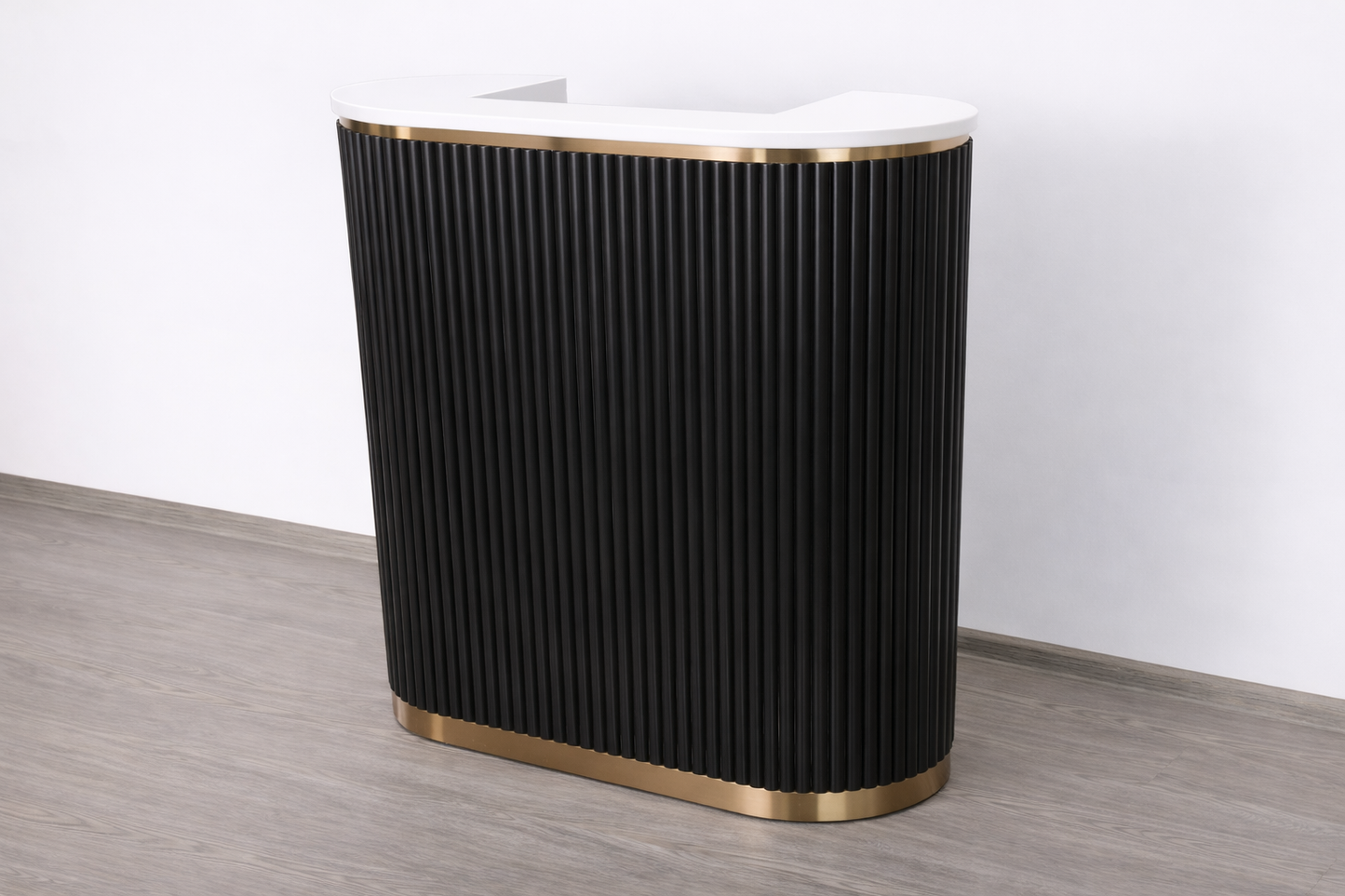 Mila Tambour Reception Desk — Custom (39")