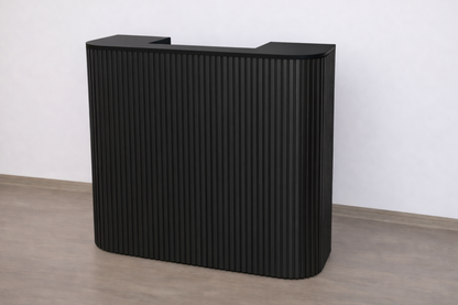 Eden Square Tambour Reception Desk — Custom (48")