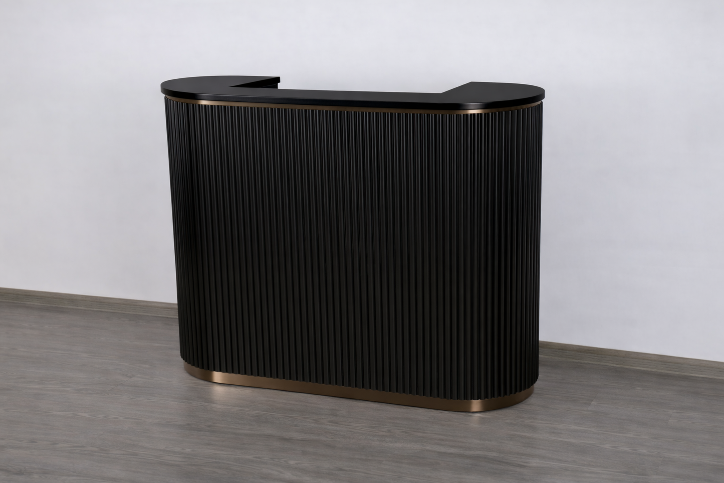 Mila Tambour Reception Desk — Custom (58")