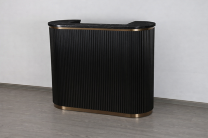 Mila Tambour Reception Desk — Custom (58")