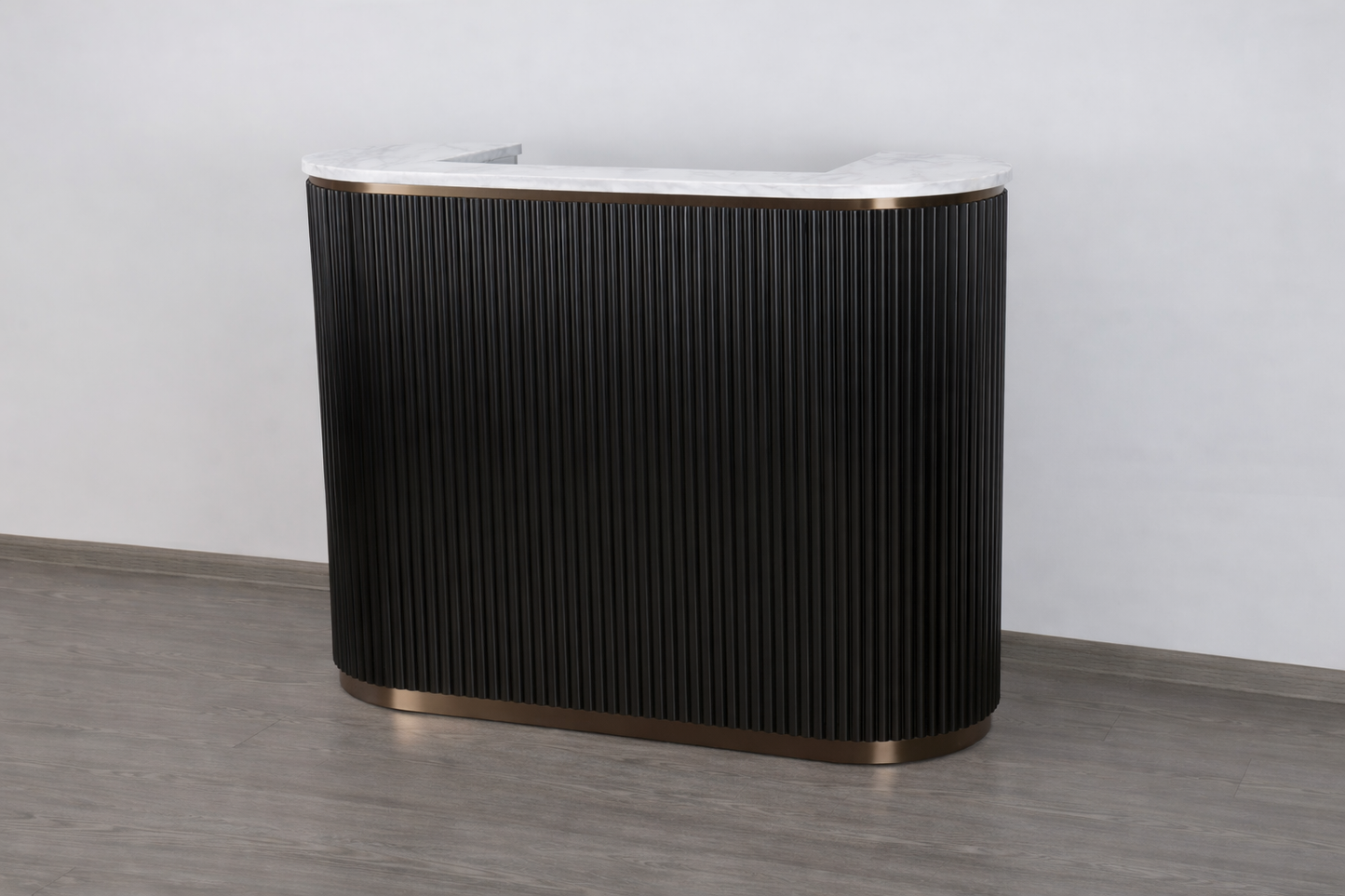 Mila Tambour Reception Desk — Custom (58")