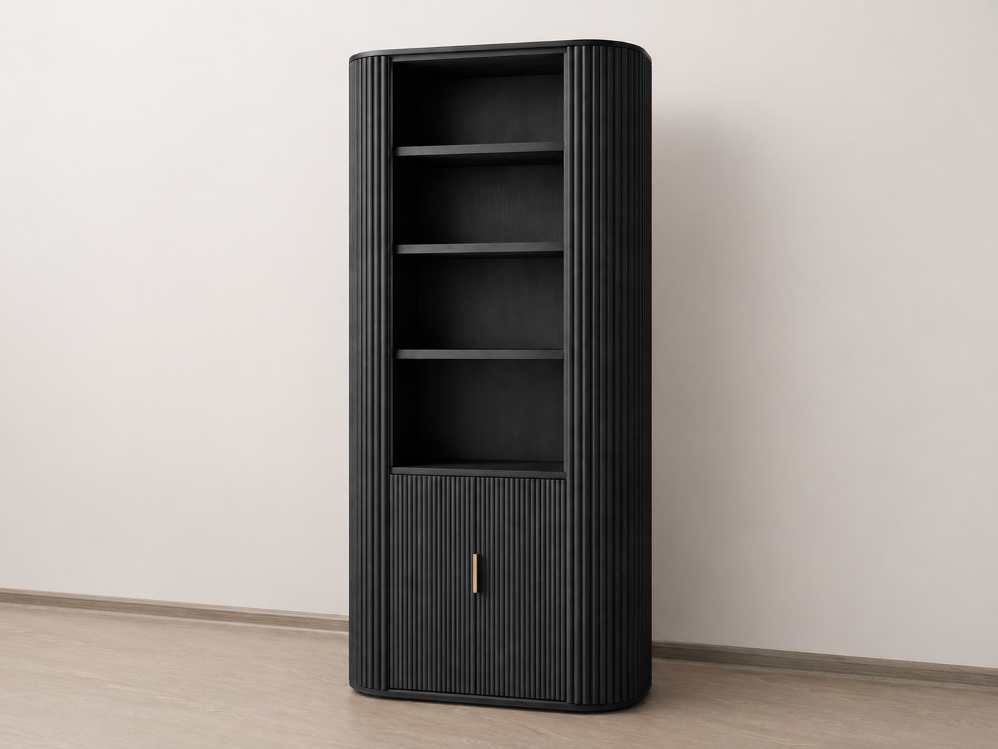 Tambour Display Tower – Cabinet Base (36”, 48")