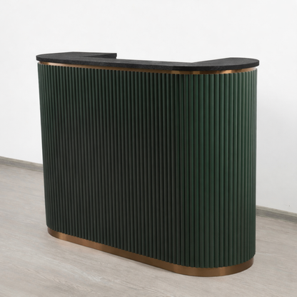 Mila Tambour Reception Desk — Custom (58")