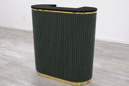 Mila Tambour Reception Desk — Custom (39")