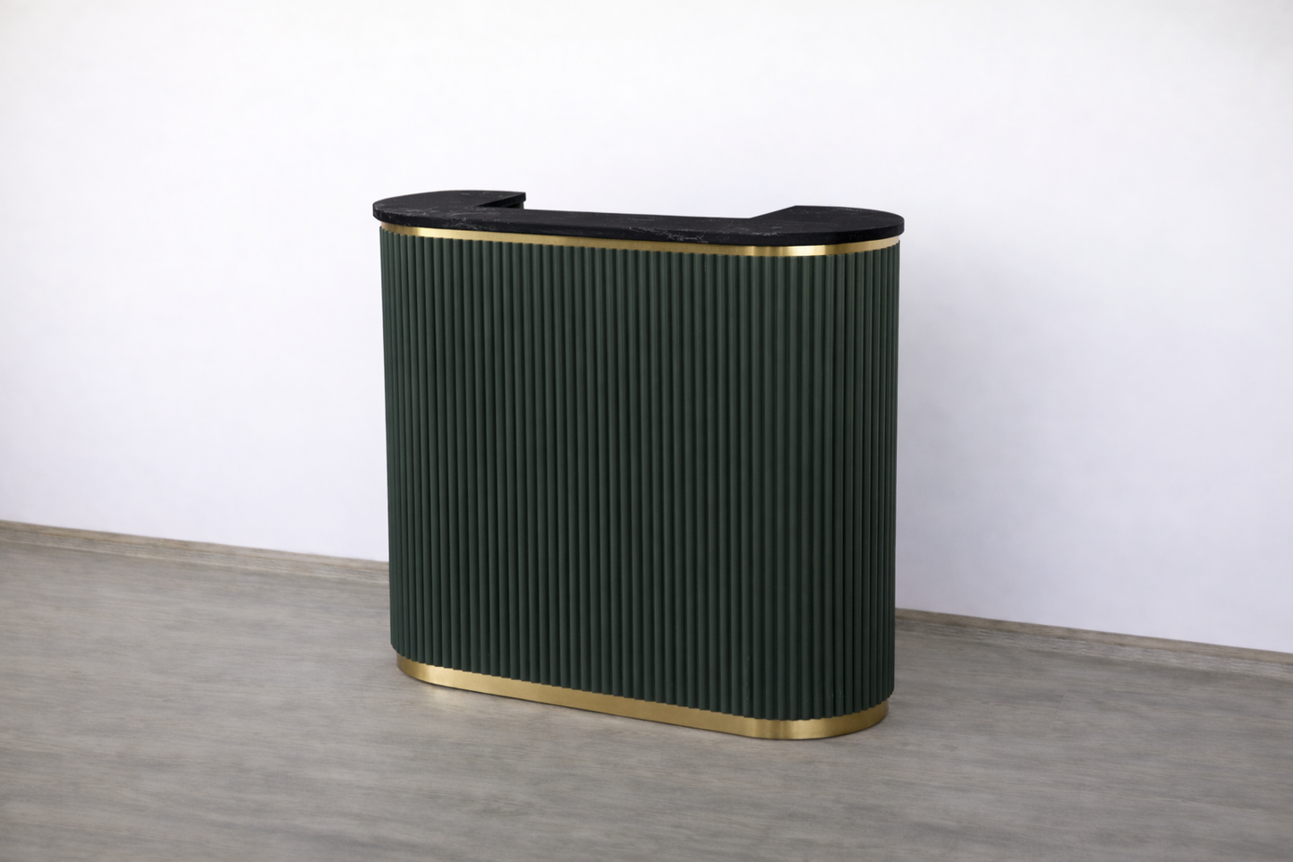 Mila Tambour Reception Desk — Custom (48")