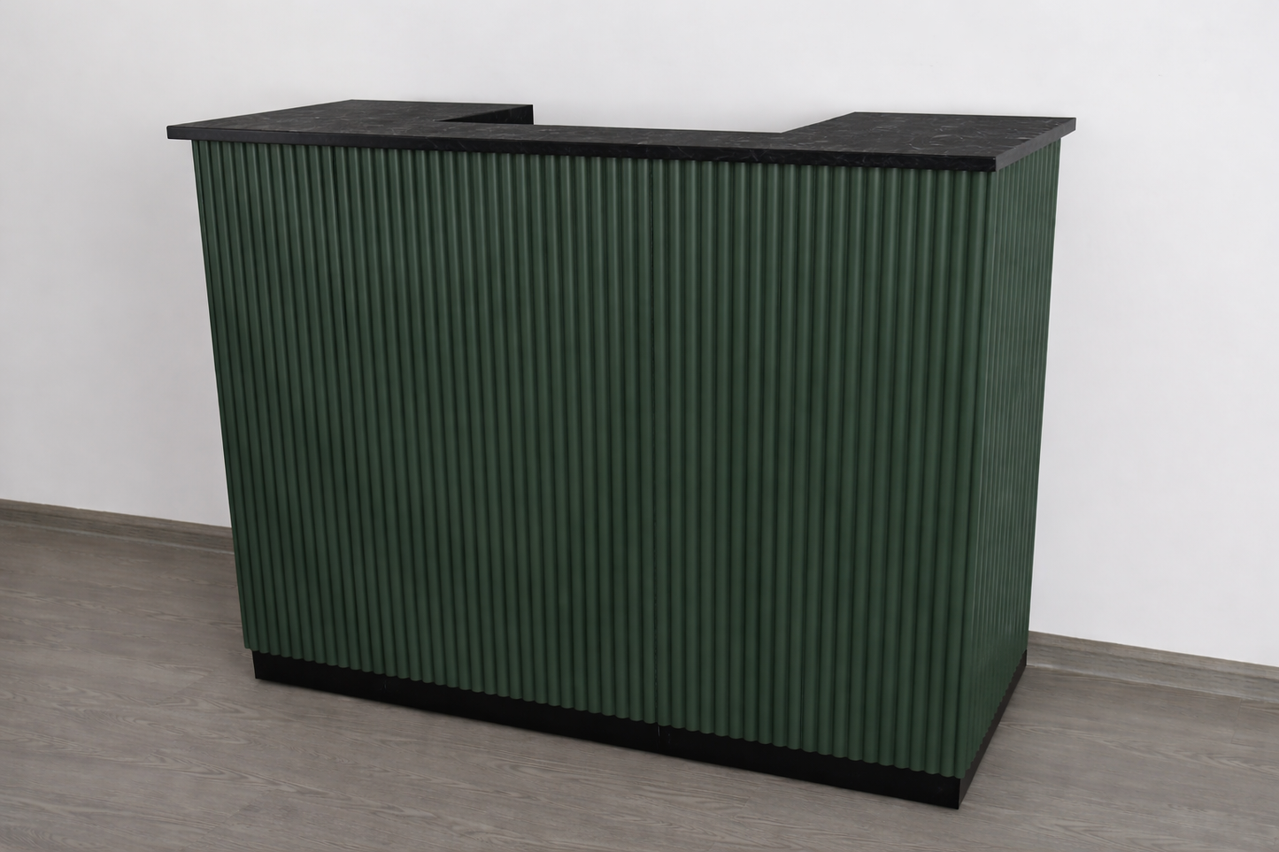 Cora Tambour Reception Desk — Custom (59")