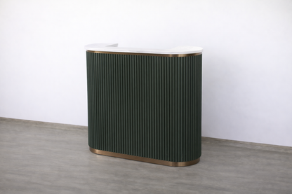 Mila Tambour Reception Desk — Custom (48")