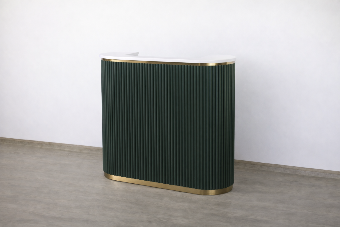 Mila Tambour Reception Desk — Custom (48")