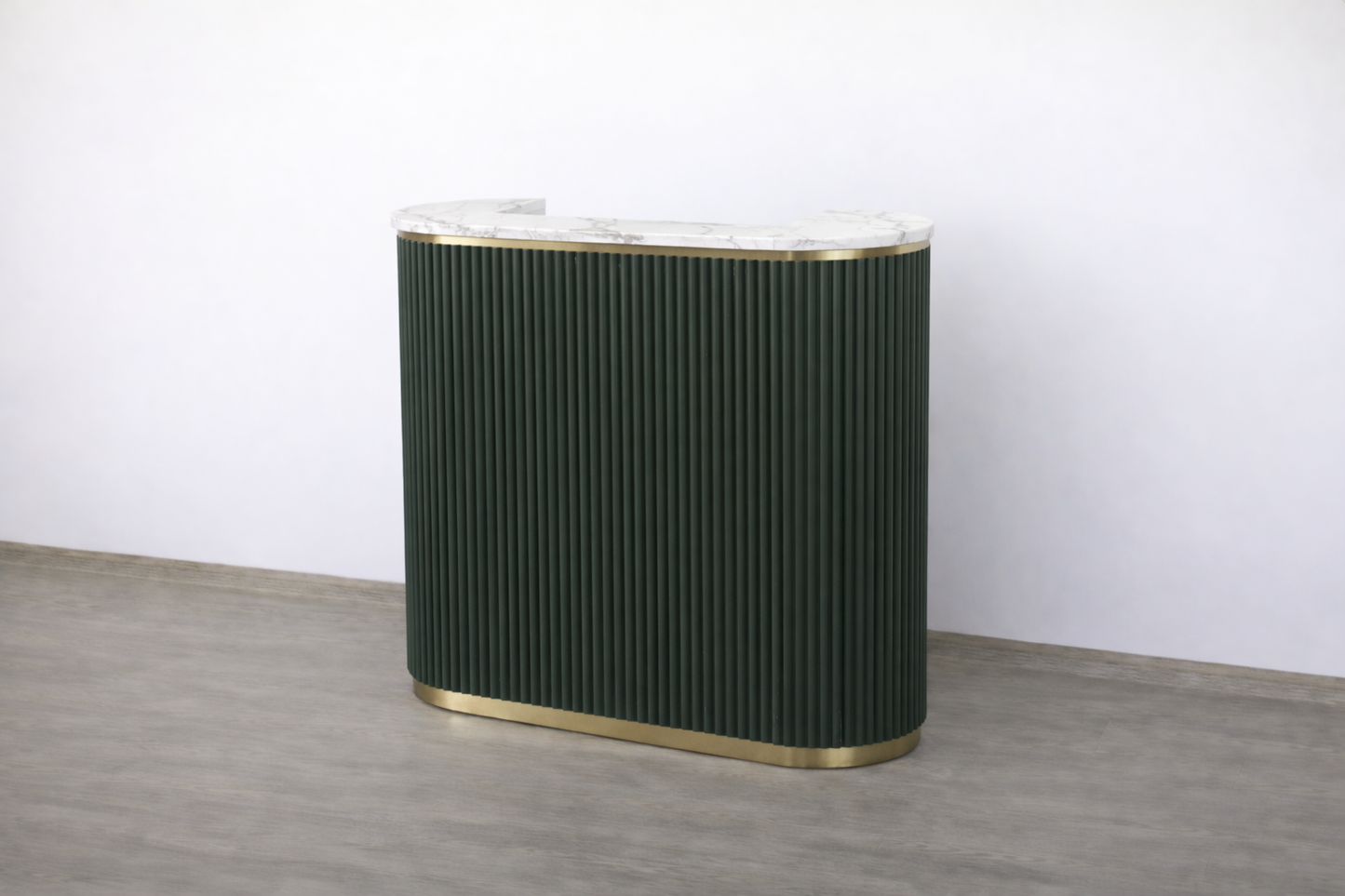Mila Tambour Reception Desk — Custom (48")