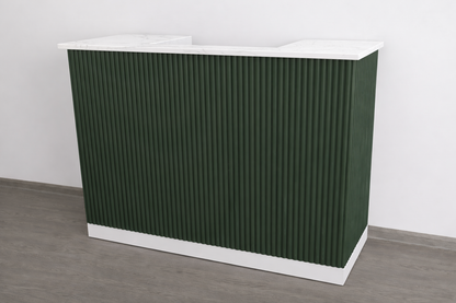 Cora Tambour Reception Desk — Custom (59")