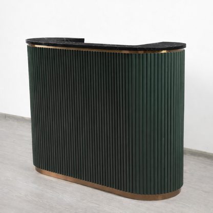 Mila Tambour Reception Desk — Custom (58")