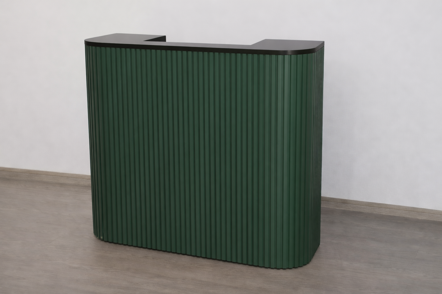Eden Square Tambour Reception Desk — Custom (48")