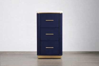 Mila Tambour Drawer Storage Stand — Set of 2