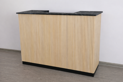 Cora Tambour Reception Desk — Custom (59")