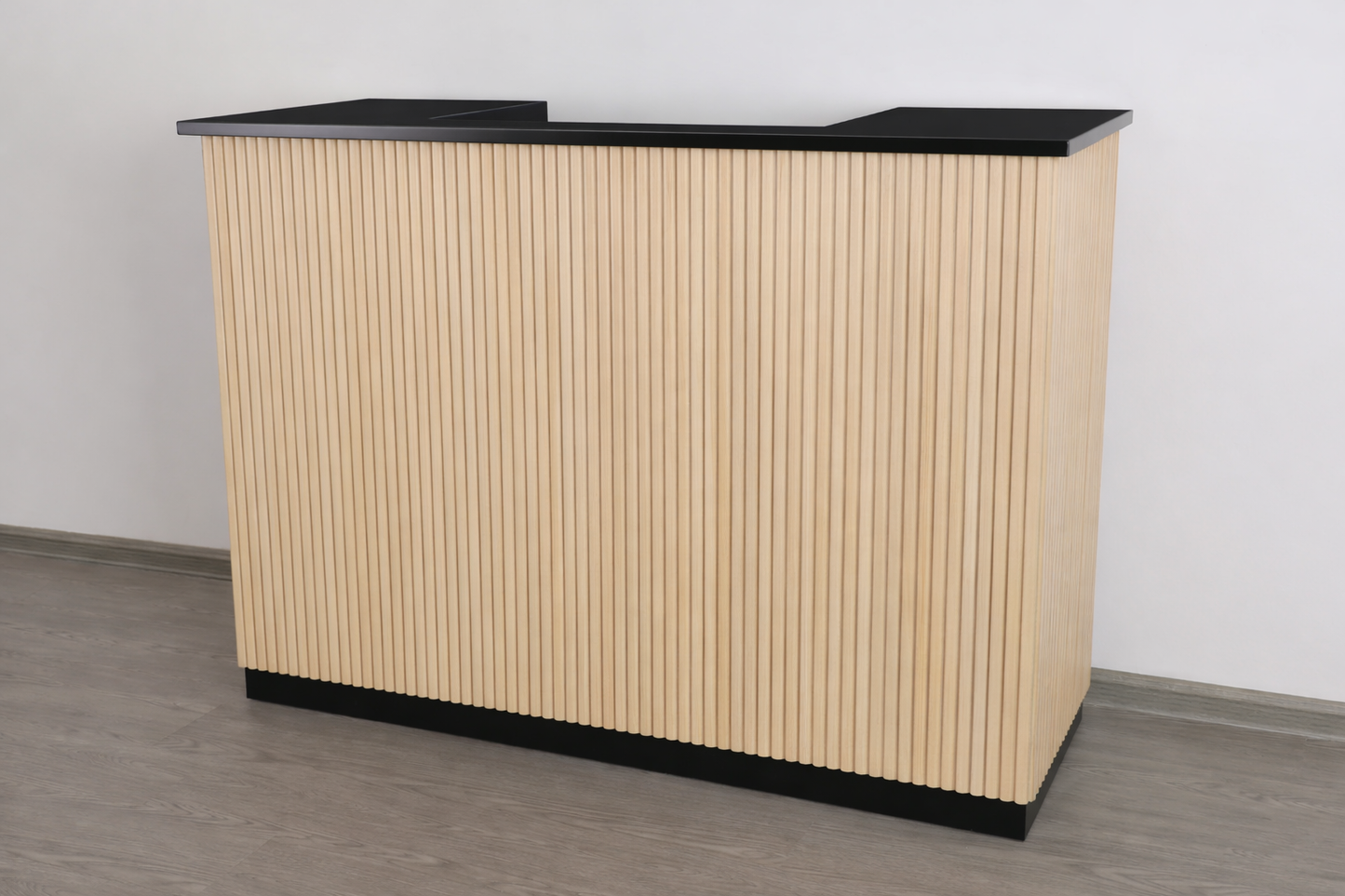 Cora Tambour Reception Desk — Custom (59")