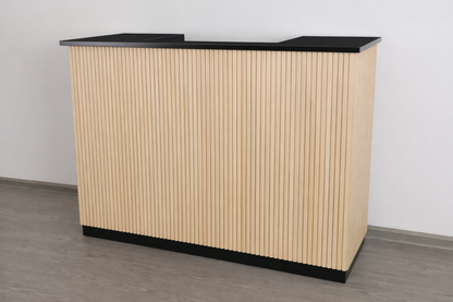 Cora Tambour Reception Desk — Custom (59")