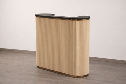 Mila Tambour Reception Desk — Custom (48")