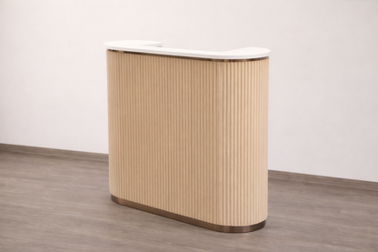 Mila Tambour Reception Desk — Custom (48")
