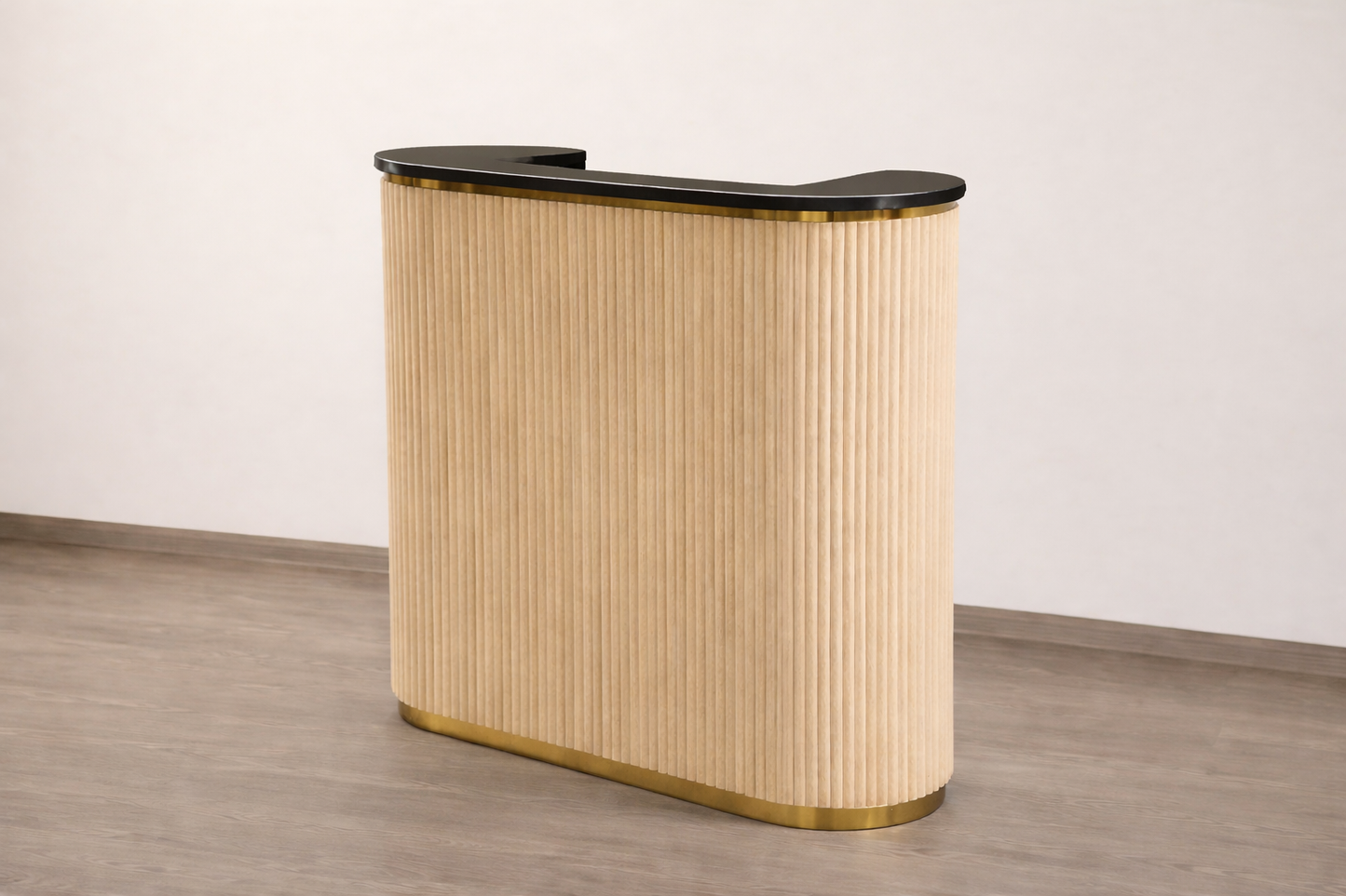 Mila Tambour Reception Desk — Custom (48")