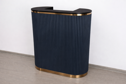 Mila Tambour Reception Desk — Custom (39")