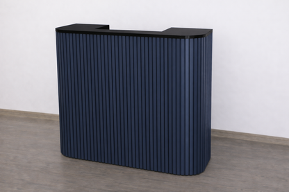 Eden Square Tambour Reception Desk — Custom (48")