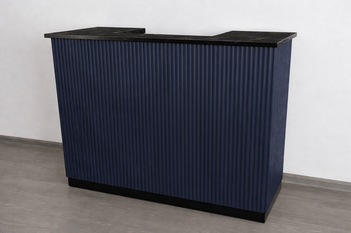 Cora Tambour Reception Desk — Custom (59")