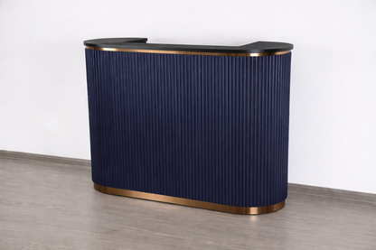 Mila Tambour Reception Desk — Custom (58")