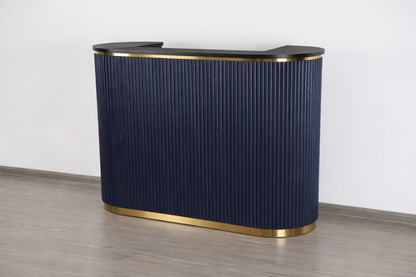 Mila Tambour Reception Desk — Custom (58")
