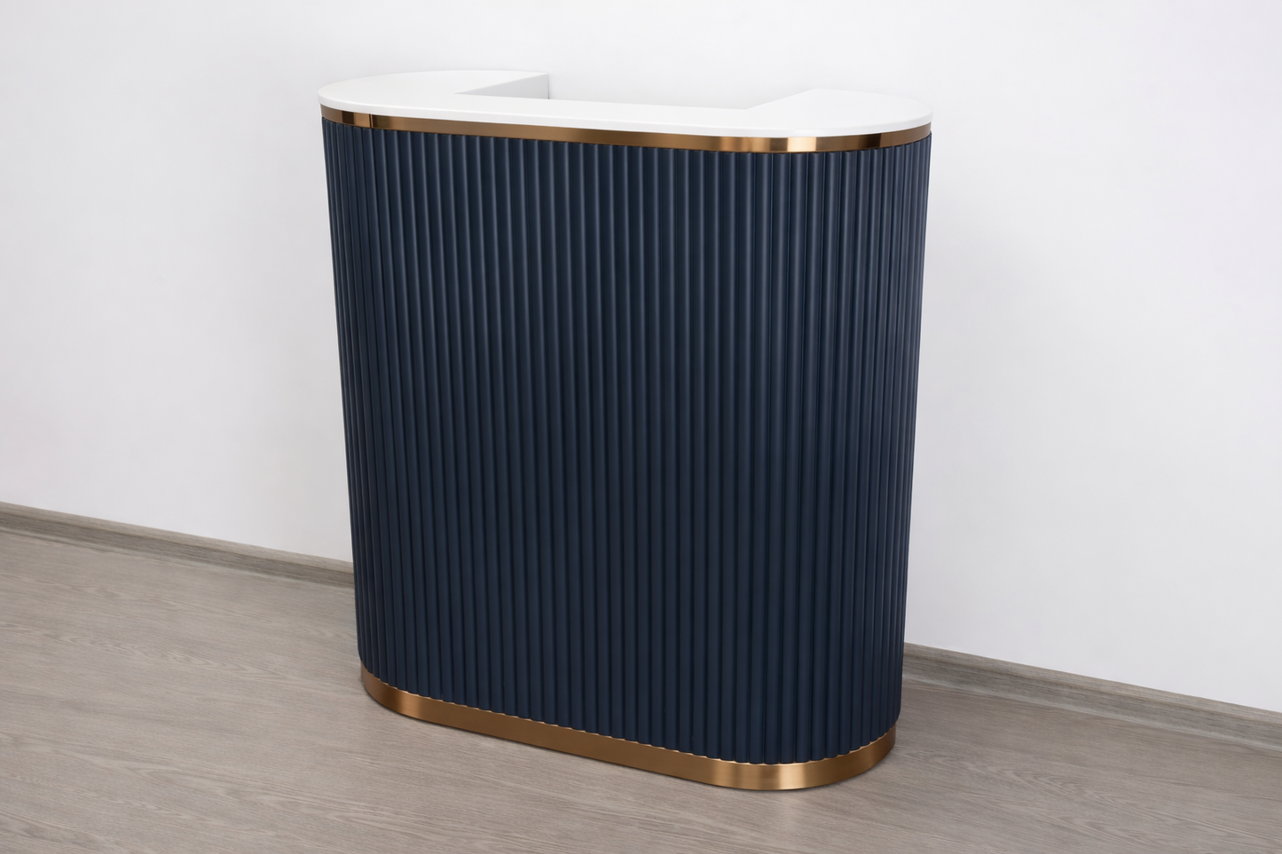 Mila Tambour Reception Desk — Custom (39")