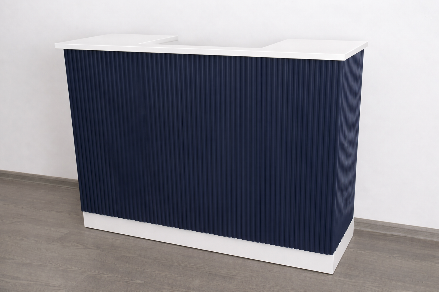 Cora Tambour Reception Desk — Custom (59")