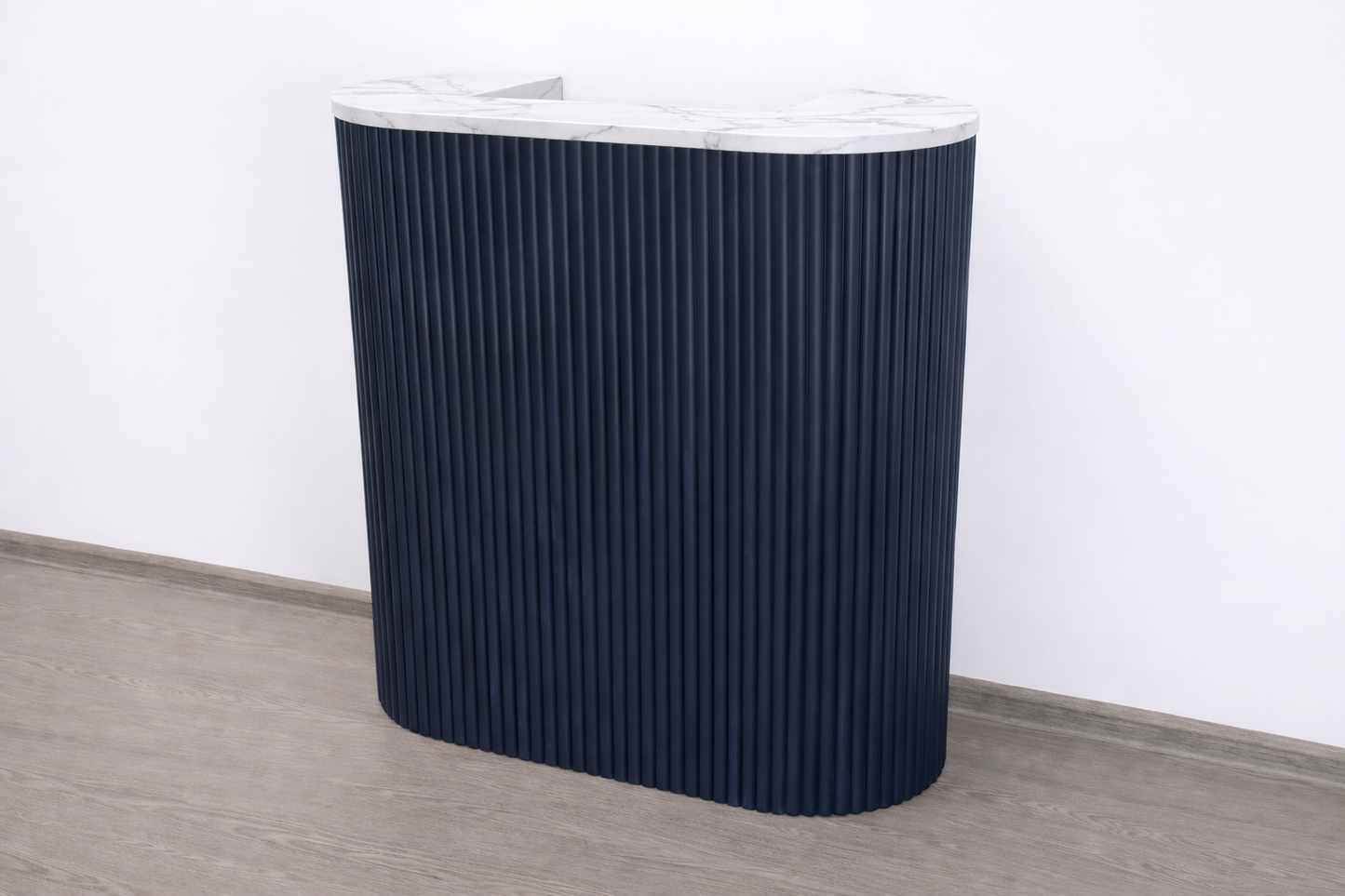 Mila Tambour Reception Desk — Custom (39")